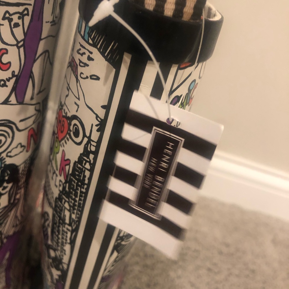 NWT Henri Bendel Wellies- 9 - Picture 6 of 9